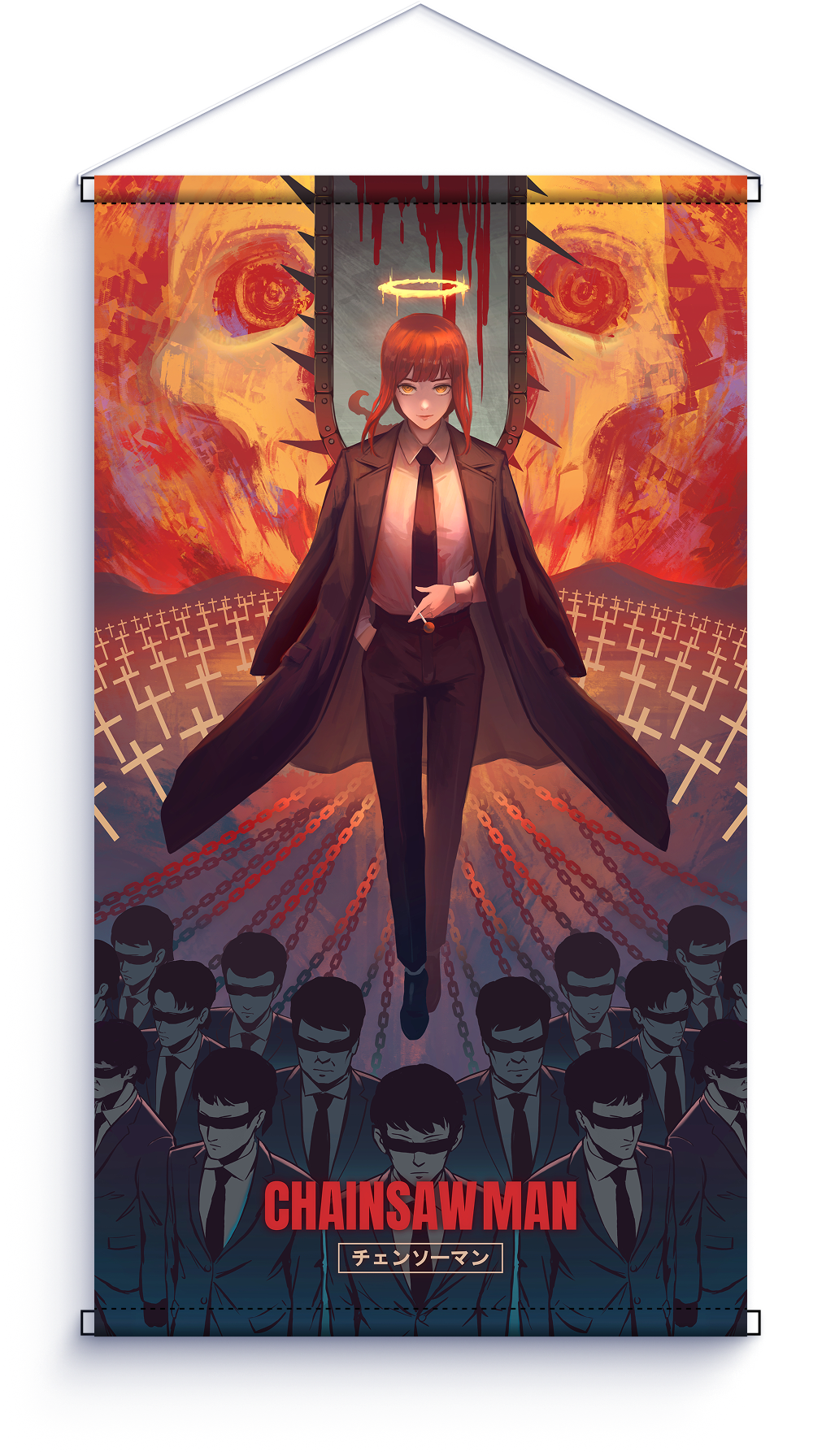 Makima Wall Scroll
