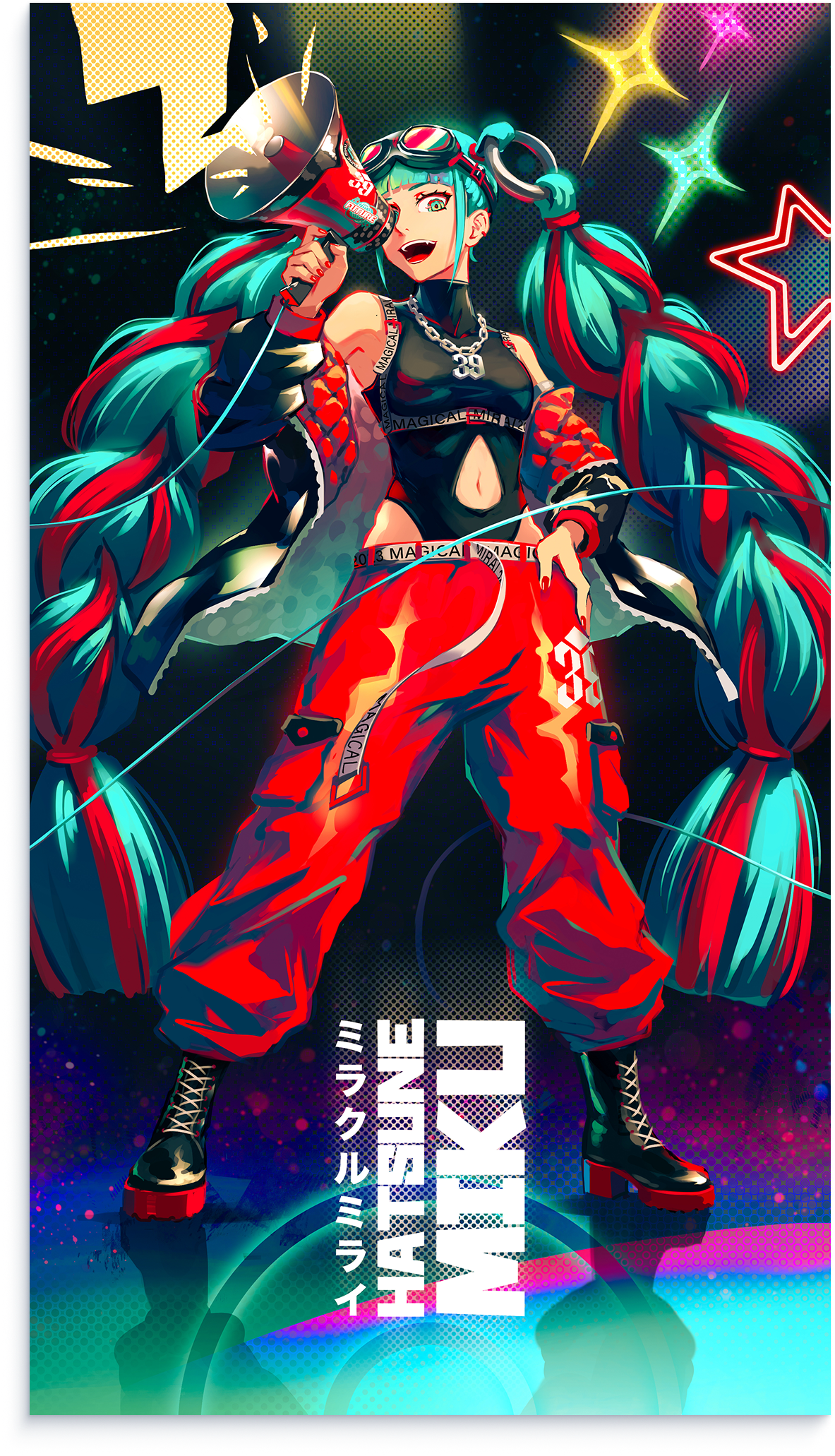 Mirai Miku Print