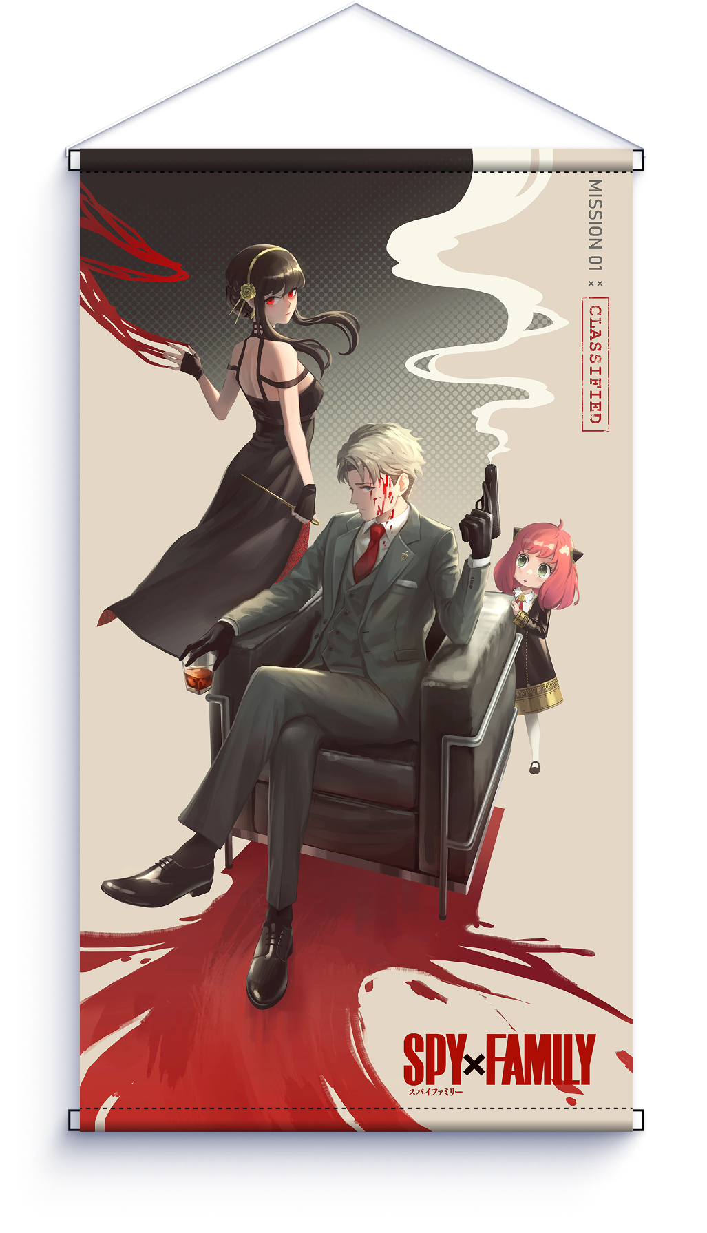 Spy x Family Scroll