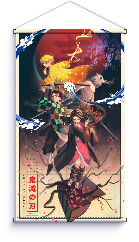 Demon Slayer Wall Scroll