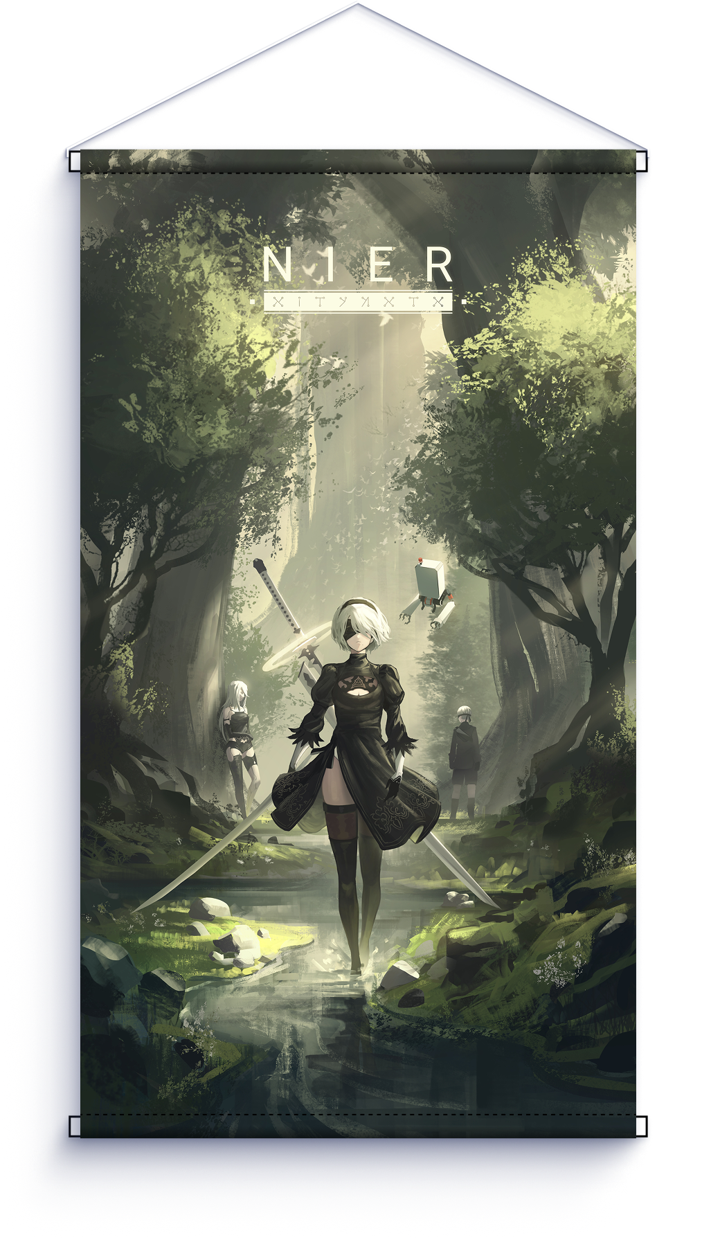 Nier Automata Wall Scroll