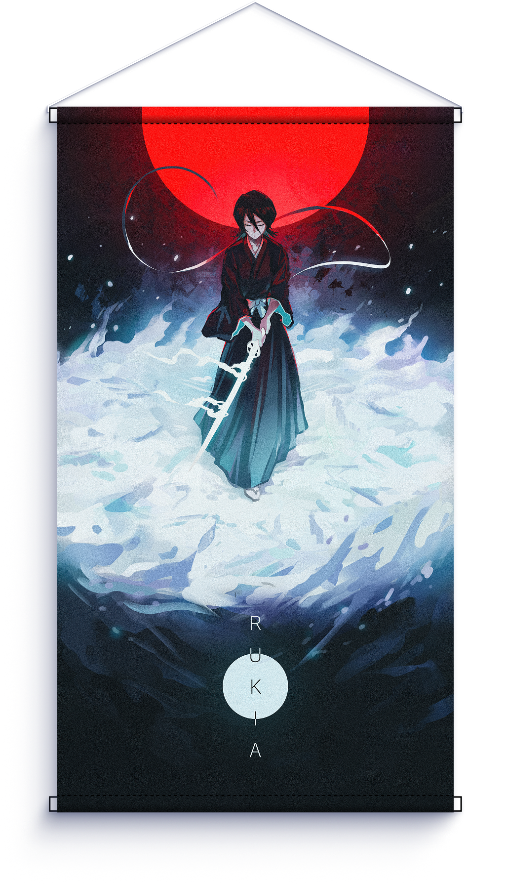 Rukia Wall Scroll