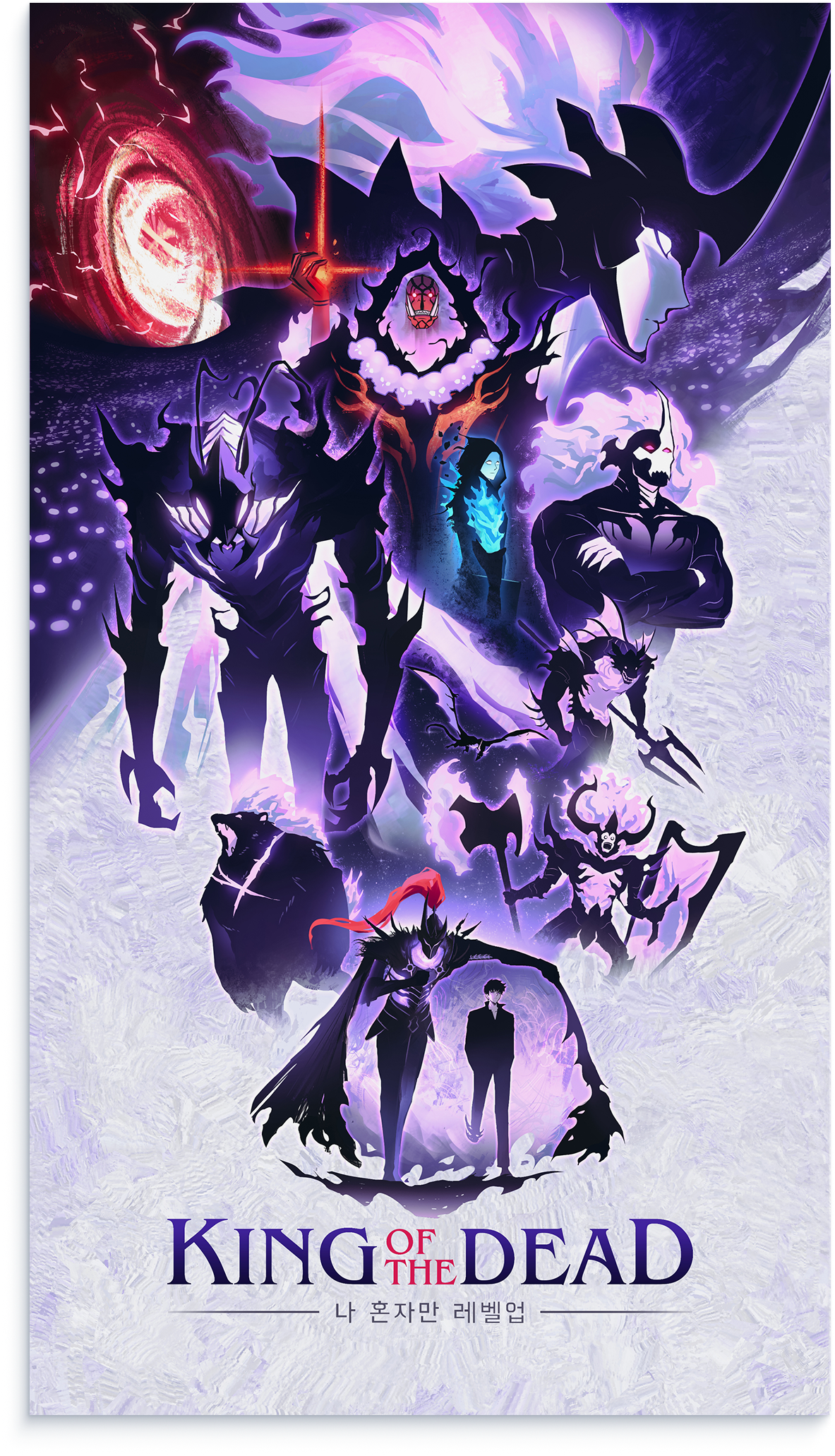Solo Leveling King of the Dead Print